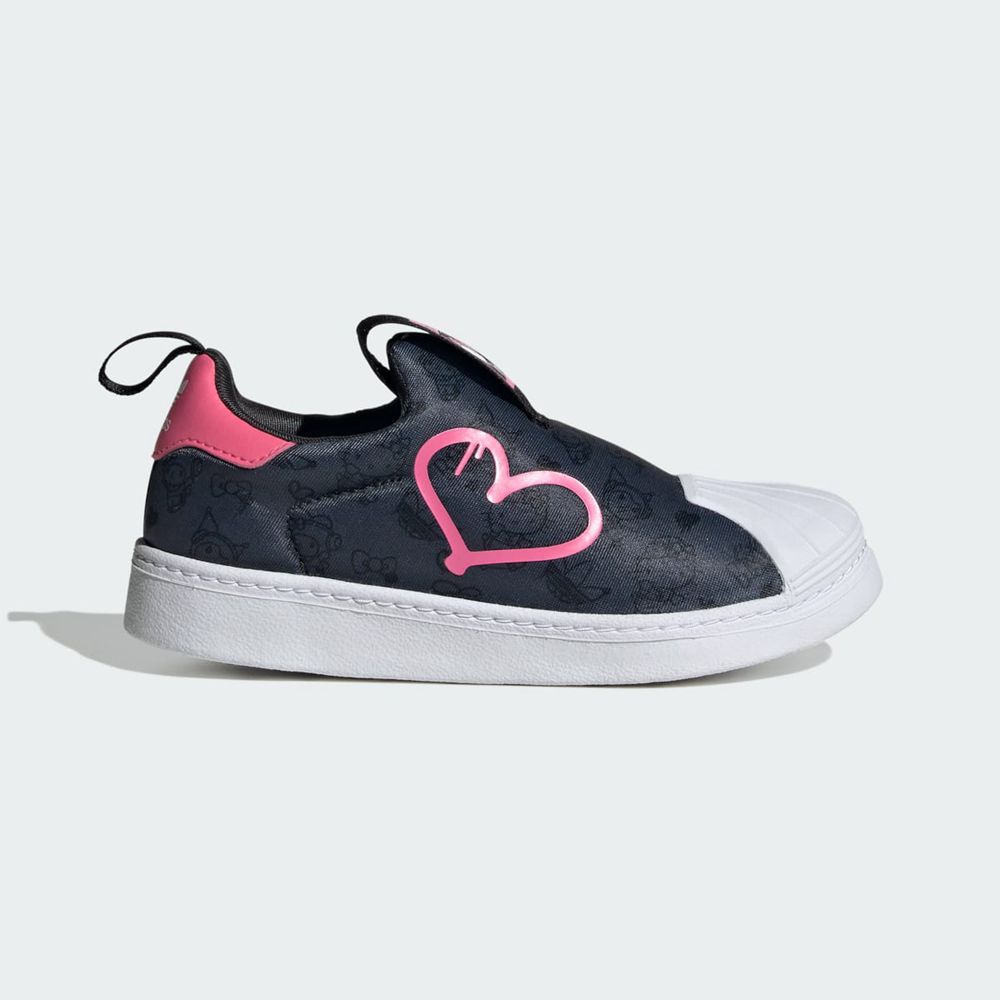 Basket Adidas Adidas Originals x Hello Kitty & Friends Superstar 360 Grise Noir Rose Enfant | DYJ-76089067