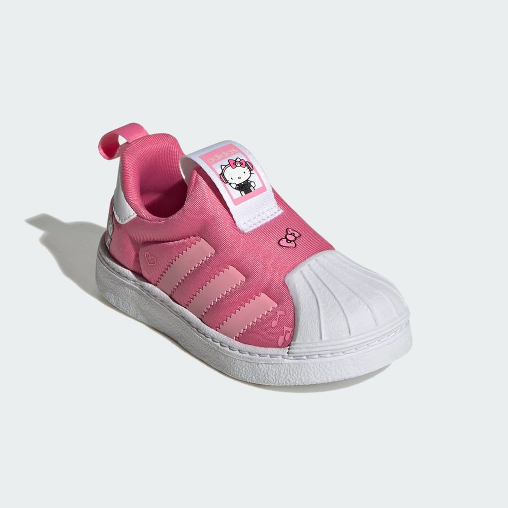 Basket Adidas Adidas Originals x Hello Kitty & Friends Superstar 360 Rose Blanche Enfant | XFO-23396507