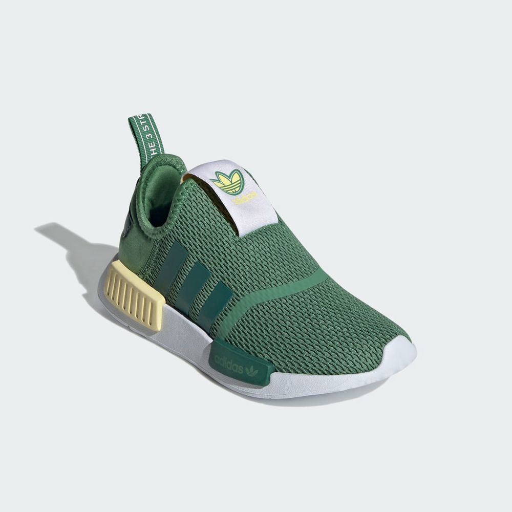 Basket Adidas NMD 360 Vert Jaune Enfant | FDC-39941588