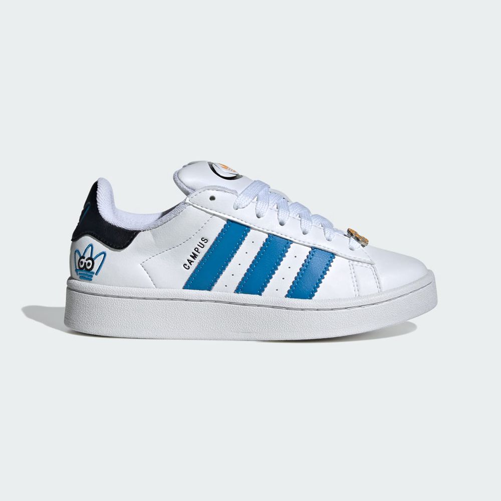 Basket Adidas Adidas Originals x James Jarvis Campus 00s Blanche Bleu Noir Enfant | MYX-76951869