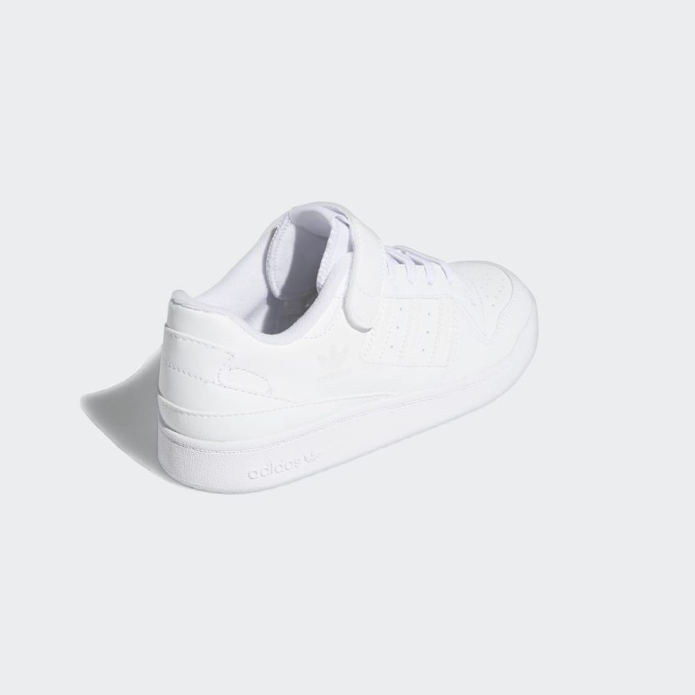 Basket Adidas Forum Low Blanche Enfant | SOK-87125395