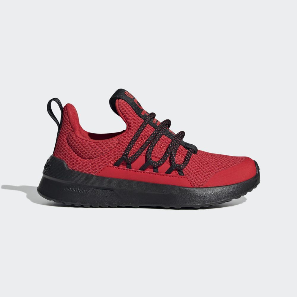 Basket Adidas Lite Racer Adapt 5.0 Rouge Noir Enfant | DAV-52290454