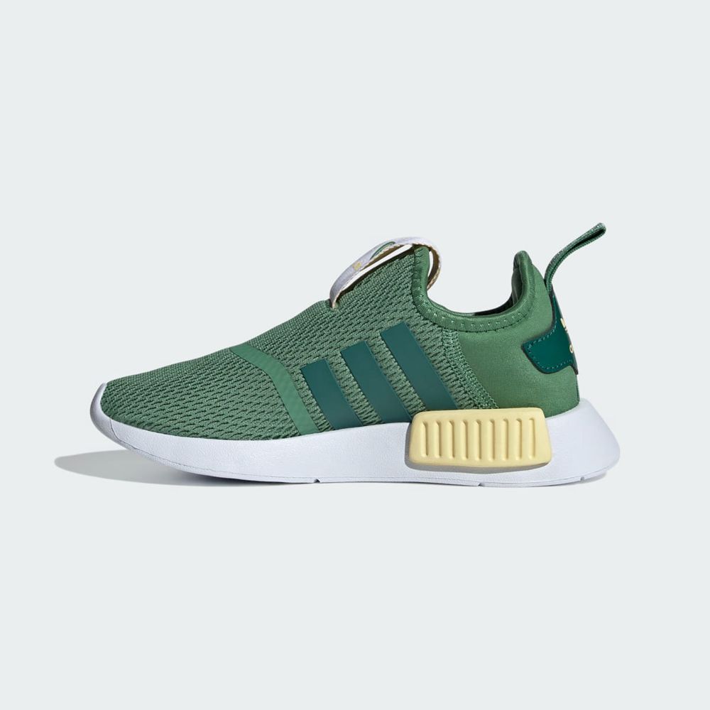 Basket Adidas NMD 360 Vert Jaune Enfant | FDC-39941588