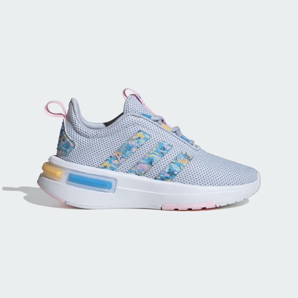 Basket Adidas Racer TR23 Grise Rose Bleu Enfant | CZF-49425026