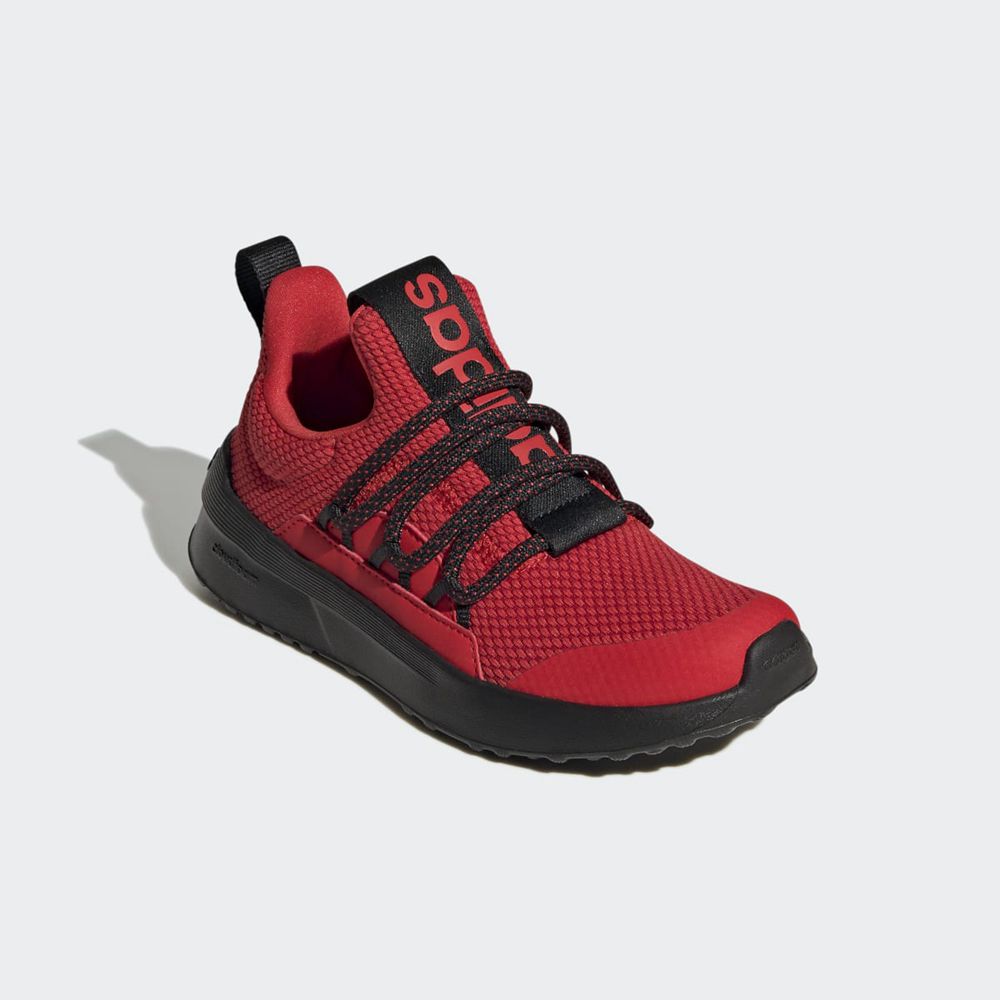 Basket Adidas Lite Racer Adapt 5.0 Rouge Noir Enfant | DAV-52290454