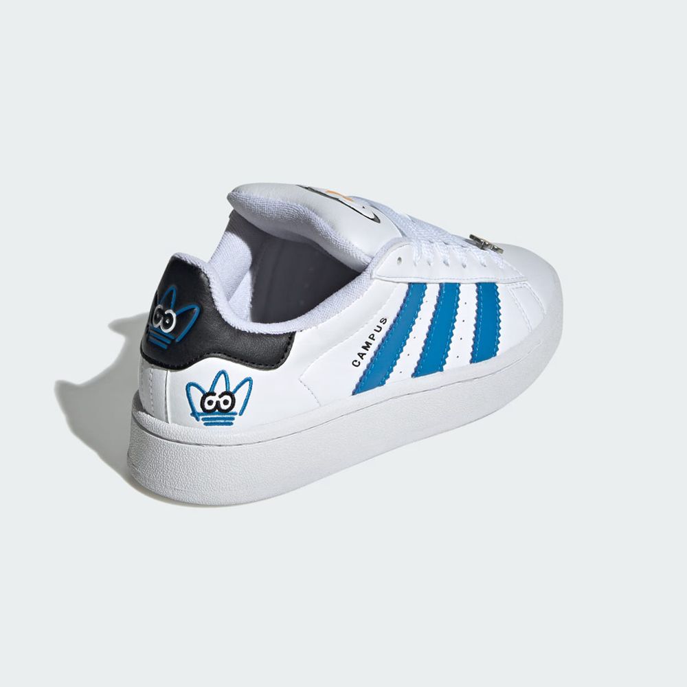 Basket Adidas Adidas Originals x James Jarvis Campus 00s Blanche Bleu Noir Enfant | MYX-76951869