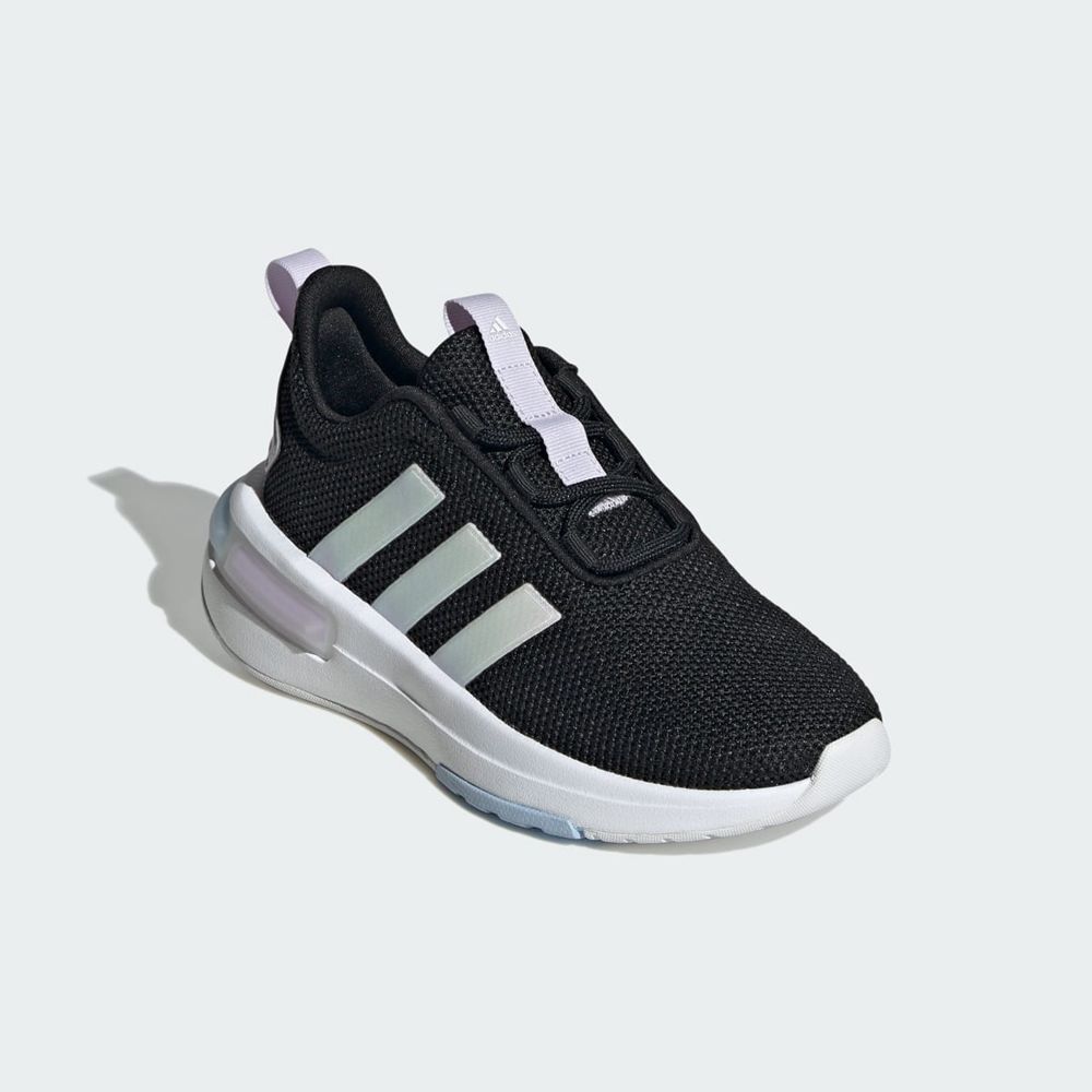 Basket Adidas Racer TR23 Noir Blanche Bleu Enfant | CYR-02363886