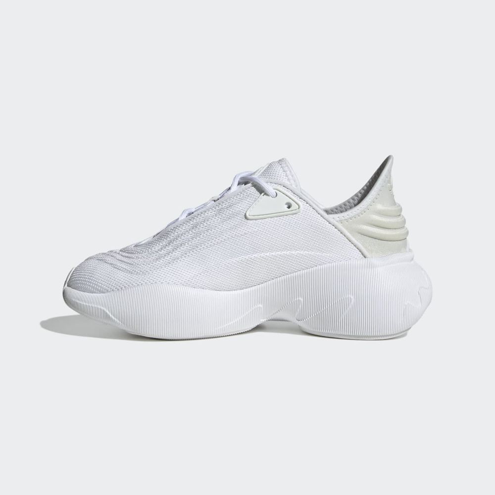 Basket Adidas Adifom SLTN Blanche Grise Enfant | FQM-59856962