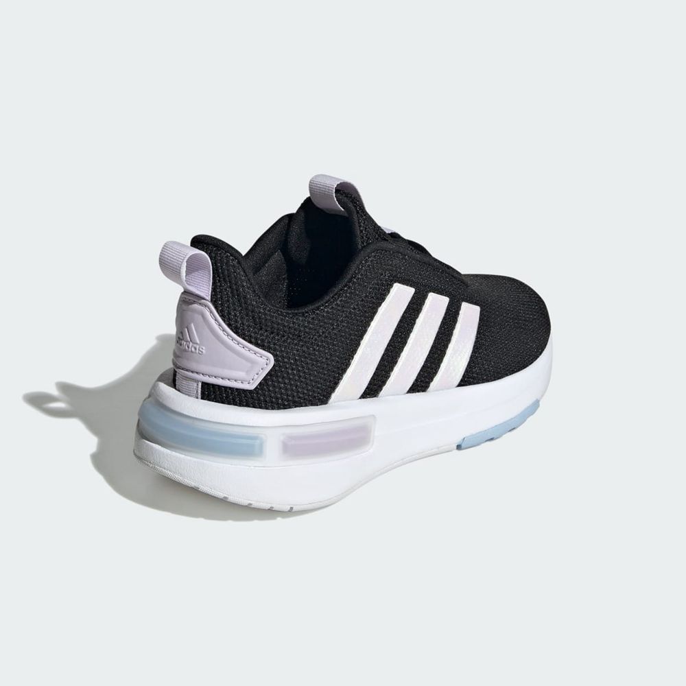 Basket Adidas Racer TR23 Noir Blanche Bleu Enfant | CYR-02363886