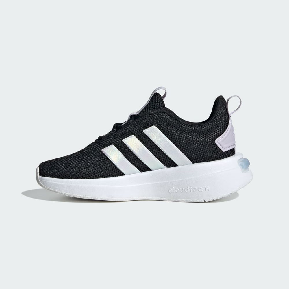 Basket Adidas Racer TR23 Noir Blanche Bleu Enfant | CYR-02363886