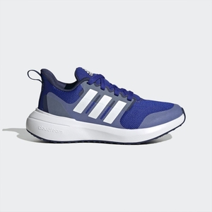 Basket Adidas Fortarun 2.0 Cloudfoam Bleu Blanche Enfant | PJM-71801696