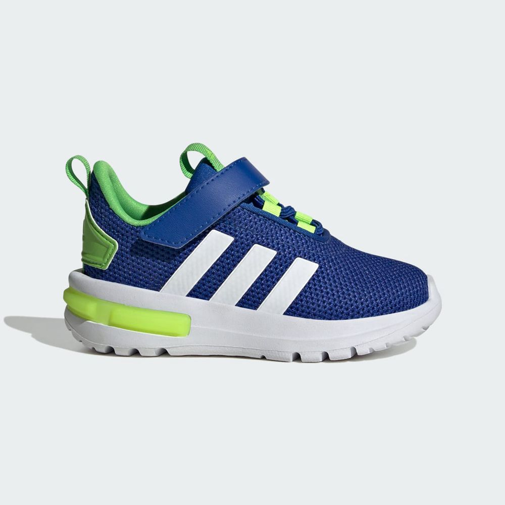 Basket Adidas Racer TR23 Bleu Blanche Vert Enfant | HSW-91087586