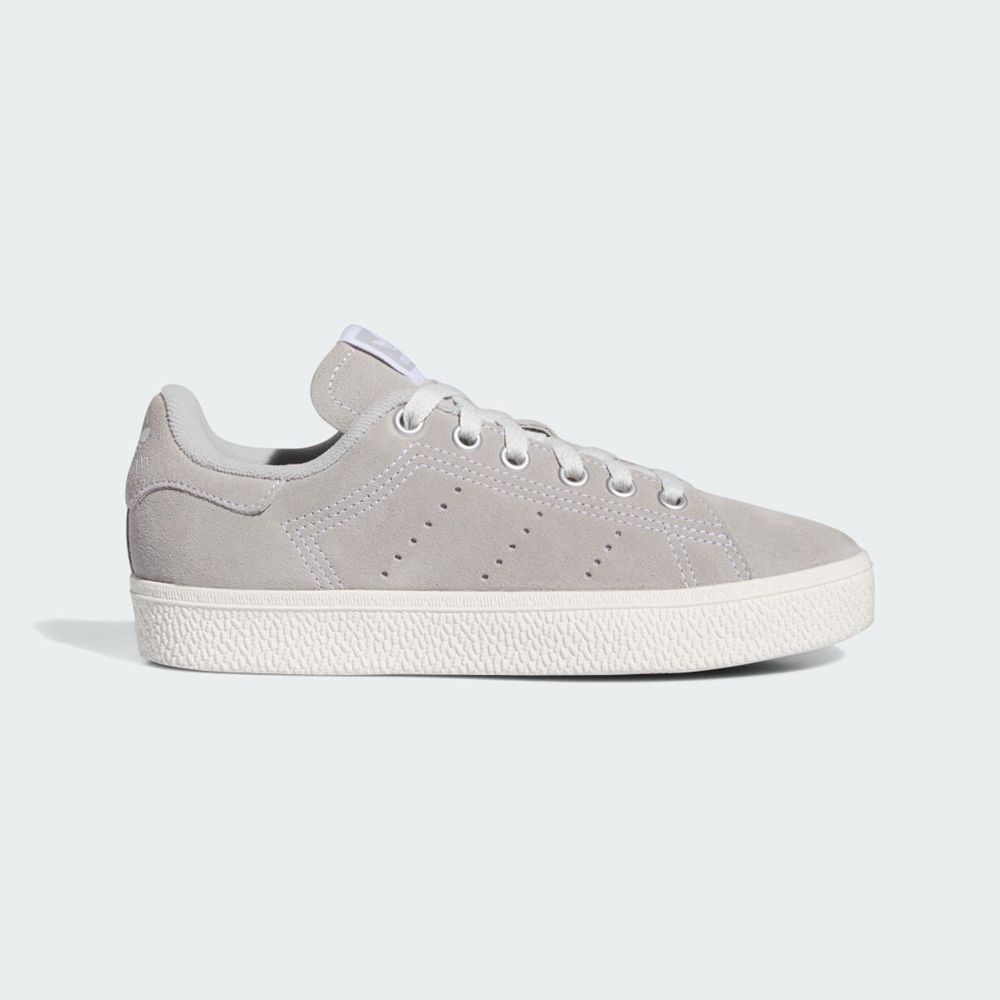 Basket Adidas Stan Smith CS Grise Blanche Enfant | CXP-57308995