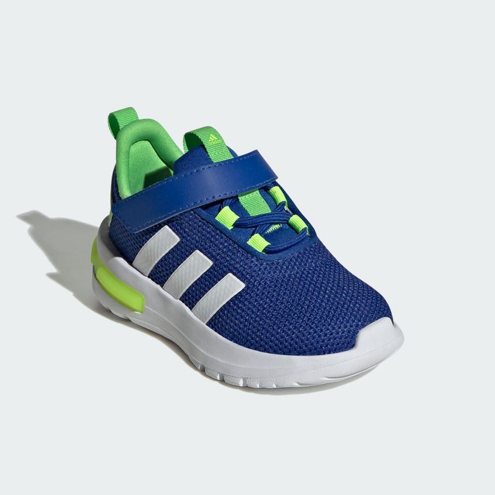 Basket Adidas Racer TR23 Bleu Blanche Vert Enfant | HSW-91087586