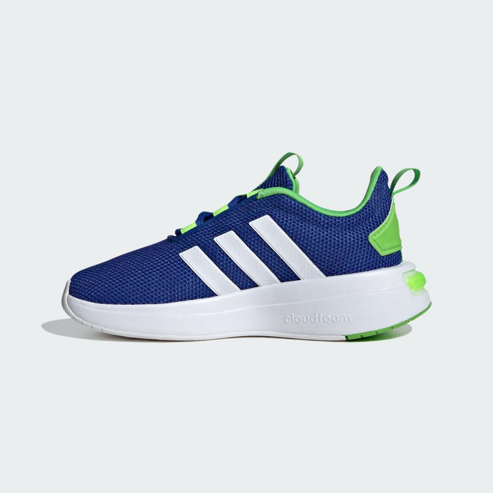 Basket Adidas Racer TR23 Bleu Blanche Vert Enfant | BNF-24330301