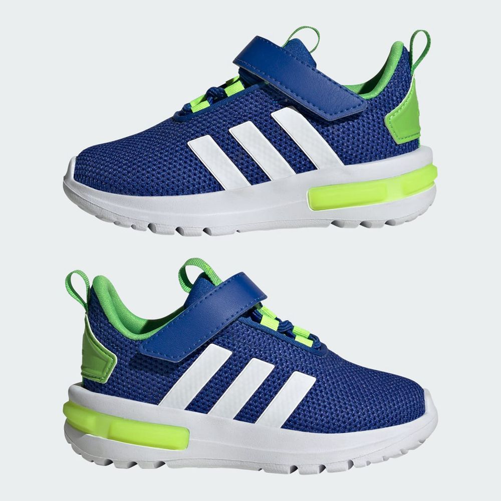 Basket Adidas Racer TR23 Bleu Blanche Vert Enfant | HSW-91087586