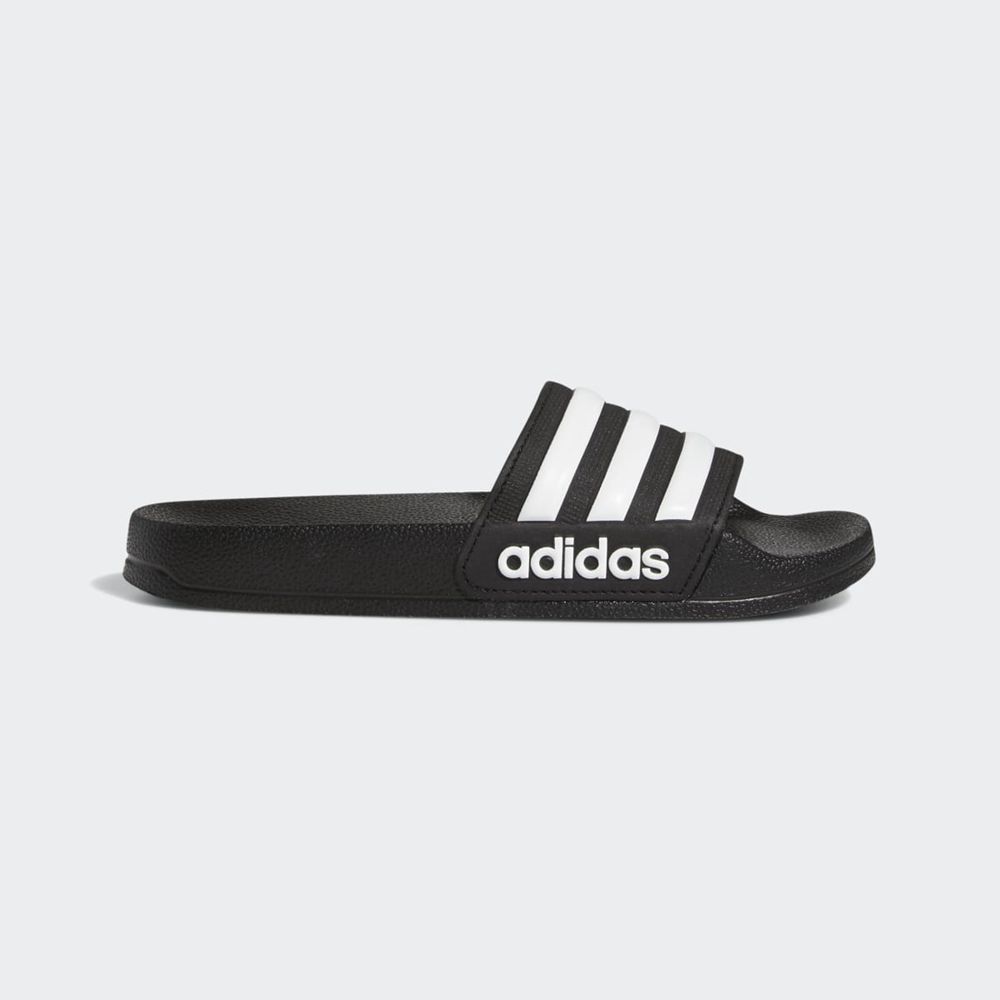 Claquette Adidas Adilette Shower Noir Blanche Enfant | TLG-08575704