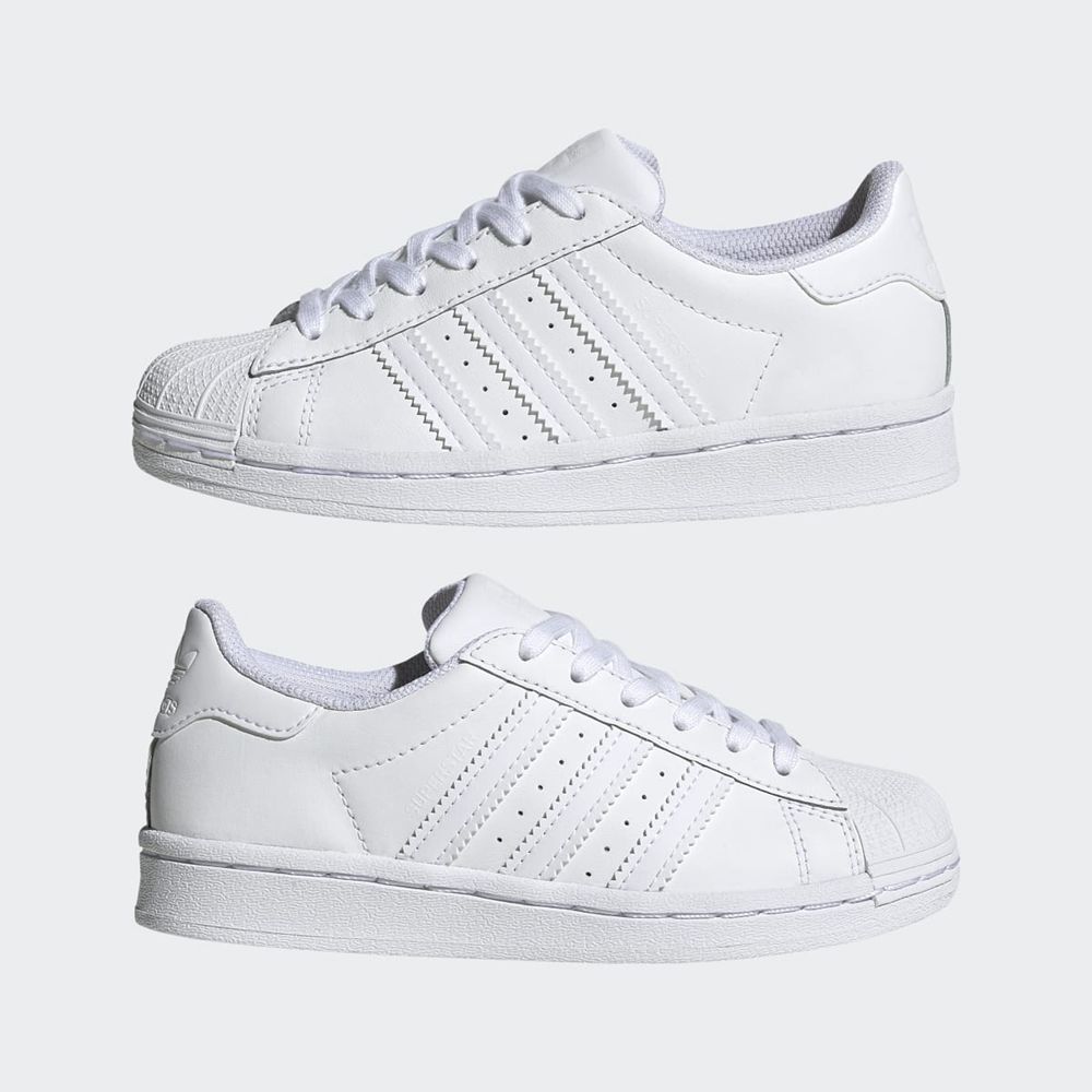 Basket Adidas Superstar Blanche Enfant | AFR-27374417