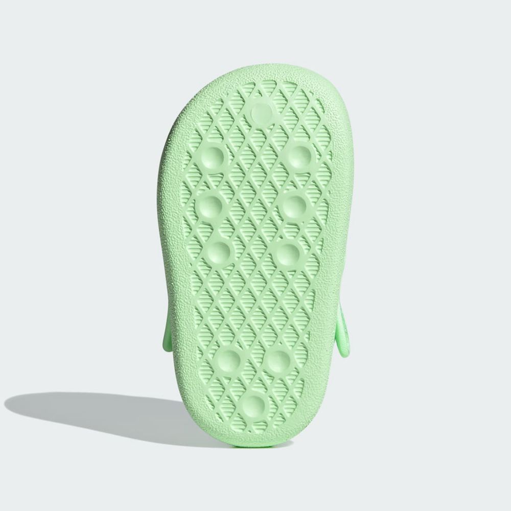 Claquette Adidas Adifom Adilette Vert Enfant | DVD-05267896