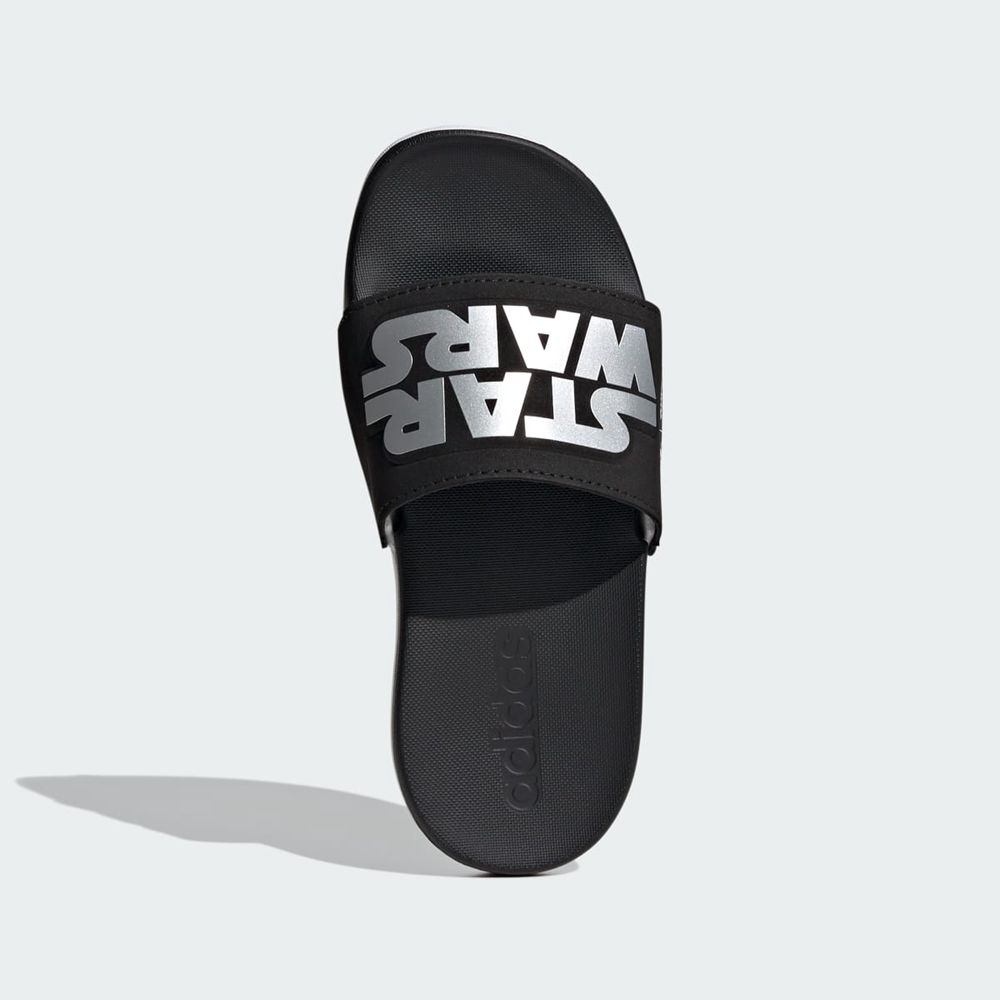 Claquette Adidas Star Wars Adilette Comfort Noir Argent Blanche Enfant | GVP-39474668