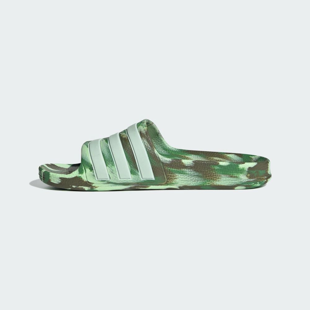 Claquette Adidas Adilette Aqua Vert Enfant | NRY-22386483