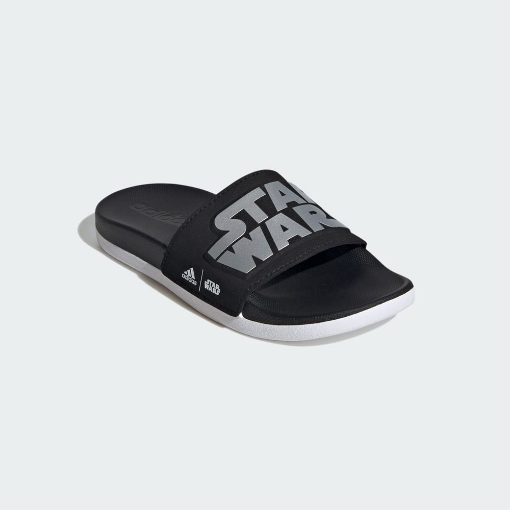 Claquette Adidas Star Wars Adilette Comfort Noir Argent Blanche Enfant | GVP-39474668