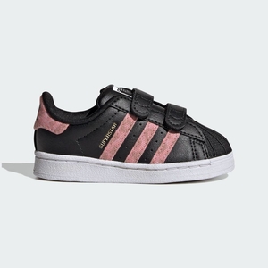 Chaussure Adidas Superstar Comfort Closure Noir Doré Enfant | ENK-26585699