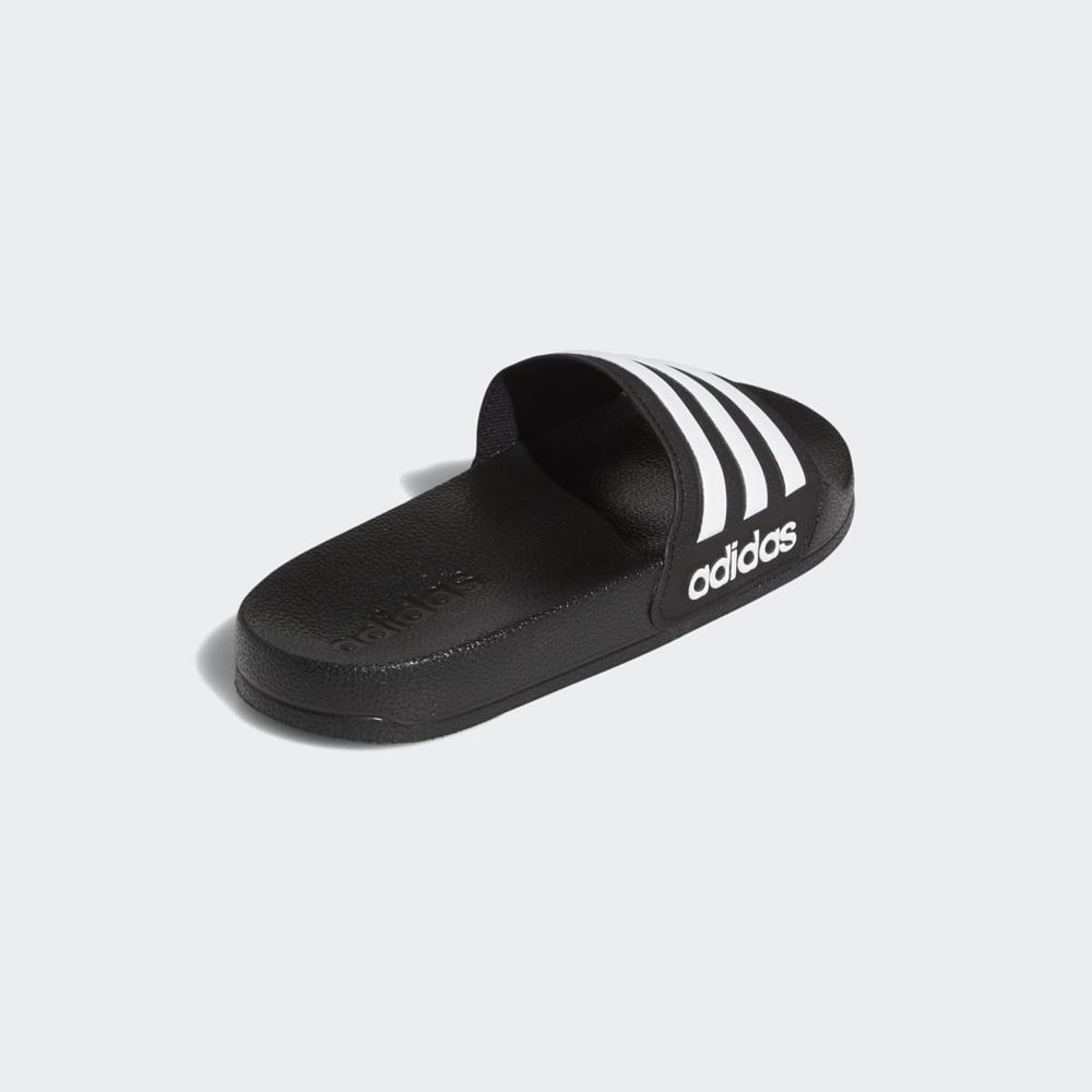 Claquette Adidas Adilette Shower Noir Blanche Enfant | TLG-08575704