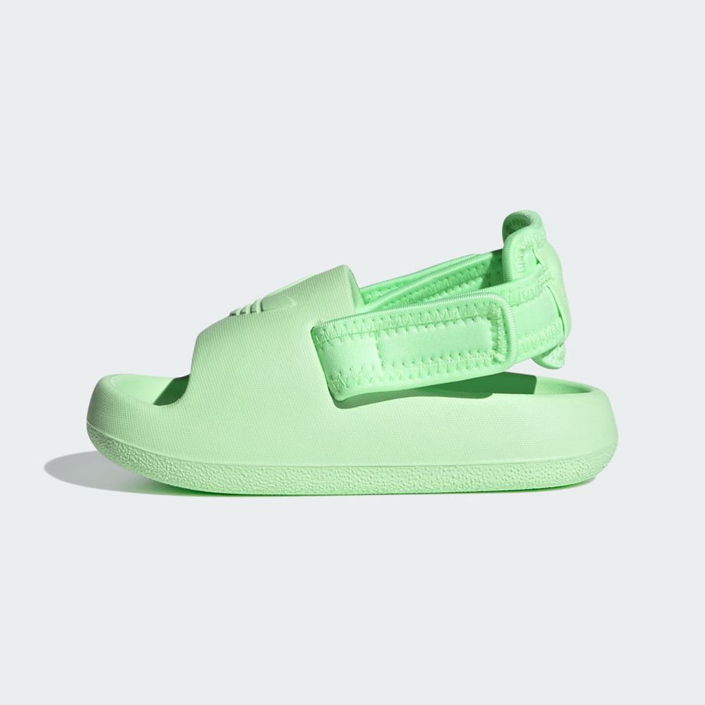 Claquette Adidas Adifom Adilette Vert Enfant | DVD-05267896