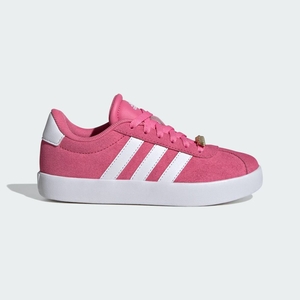 Chaussure Adidas Vl Court 3.0 Rose Blanche Grise Enfant | NYS-60338280