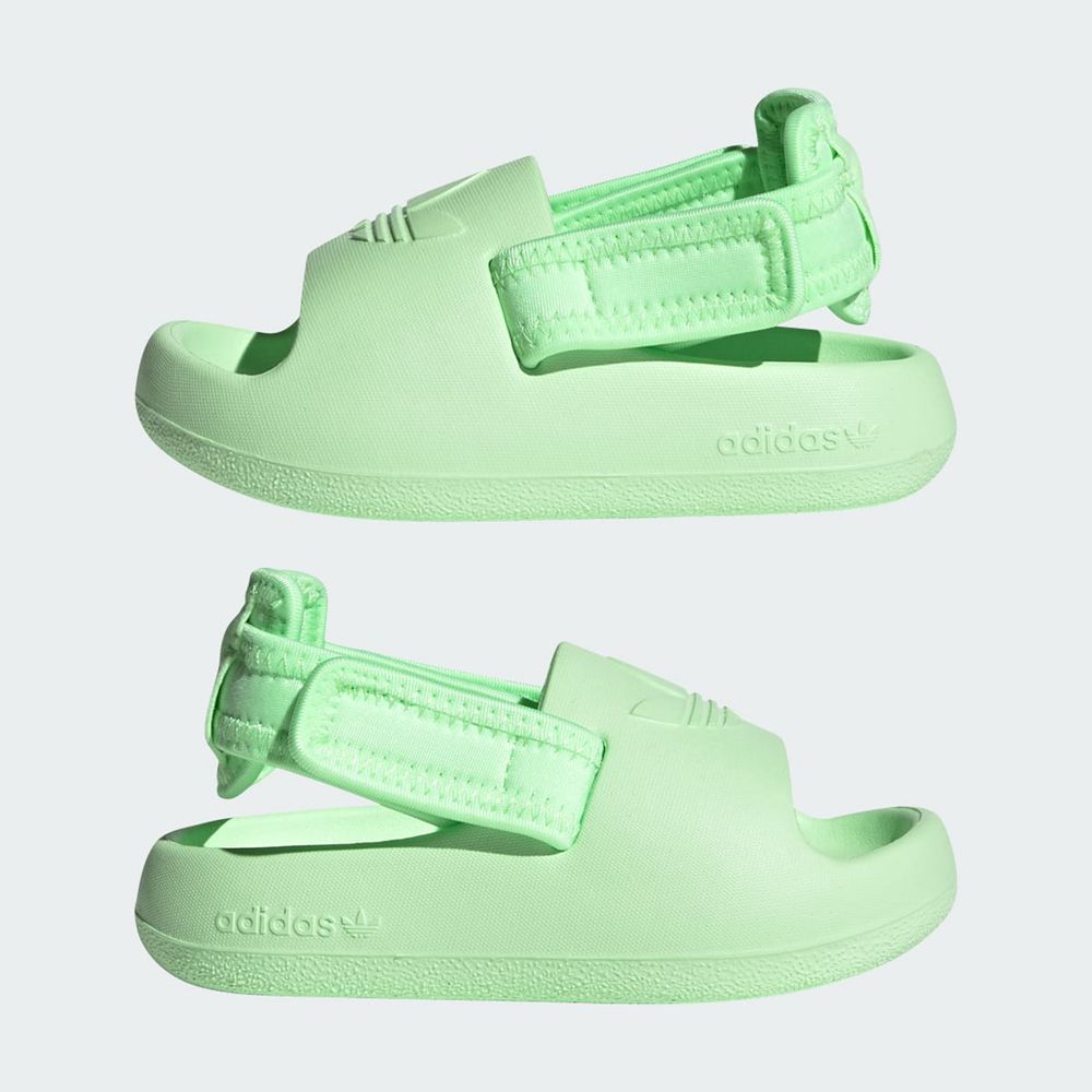 Claquette Adidas Adifom Adilette Vert Enfant | DVD-05267896