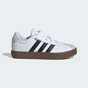 Chaussure Adidas Vl Court 3.0 Blanche Noir Grise Enfant | MXI-16722954