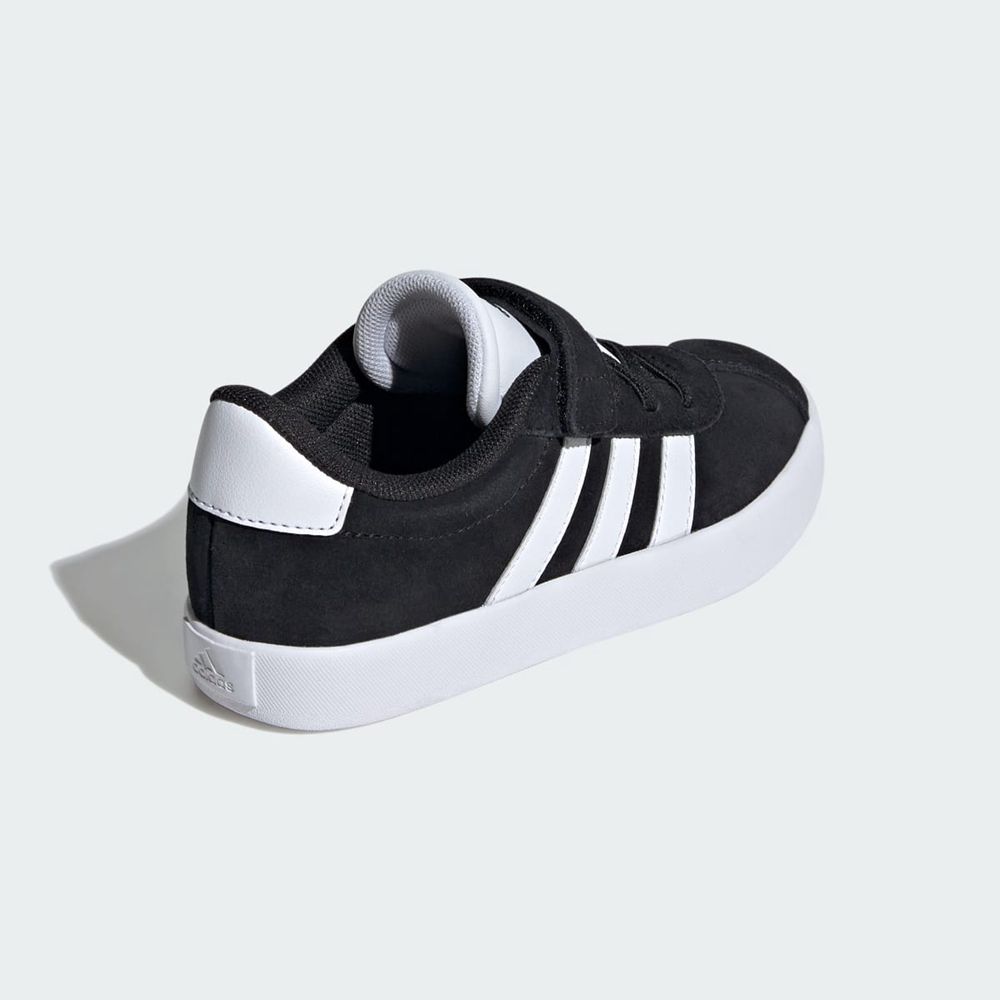 Chaussure Adidas Vl Court 3.0 Noir Blanche Enfant | VID-36814615