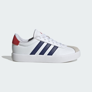 Chaussure Adidas Vl Court 3.0 Blanche Bleu Rouge Enfant | QAZ-14112548