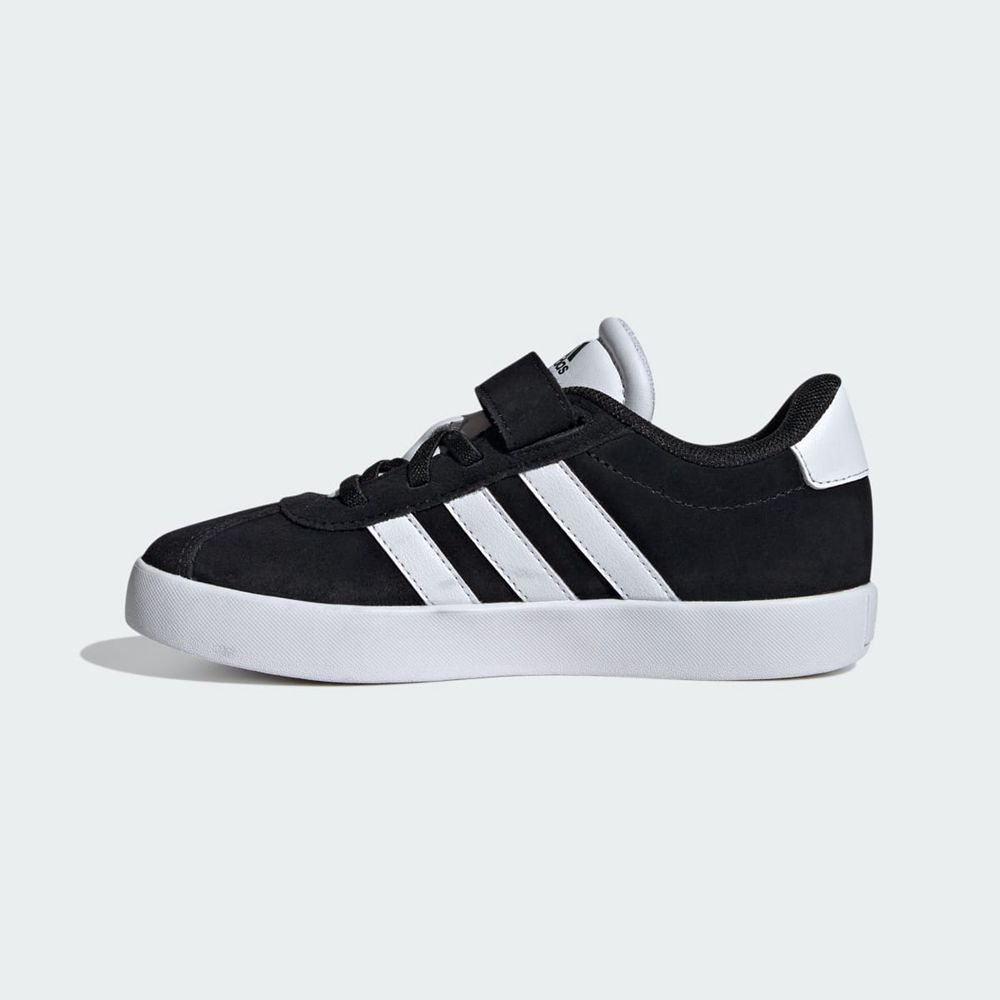 Chaussure Adidas Vl Court 3.0 Noir Blanche Enfant | VID-36814615