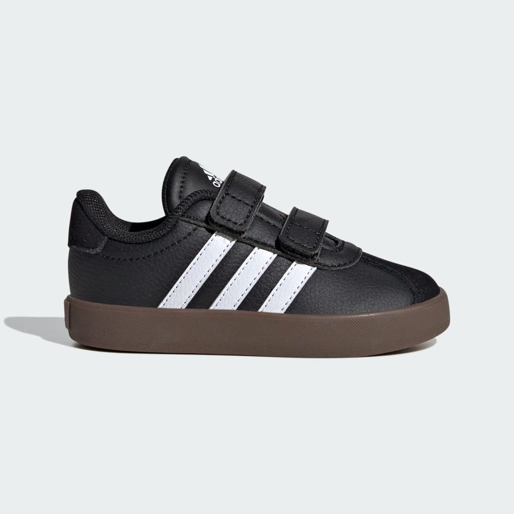 Chaussure Adidas Vl Court 3.0 Noir Blanche Enfant | EIL-08397657