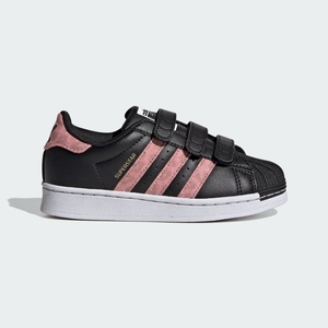 Chaussure Adidas Superstar Comfort Closure Noir Doré Enfant | LDP-63256984