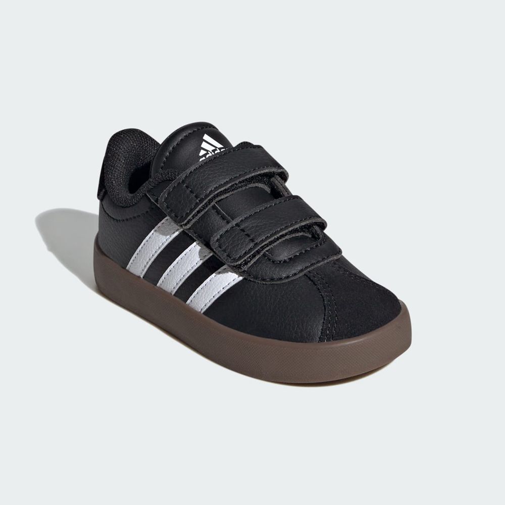 Chaussure Adidas Vl Court 3.0 Noir Blanche Enfant | EIL-08397657