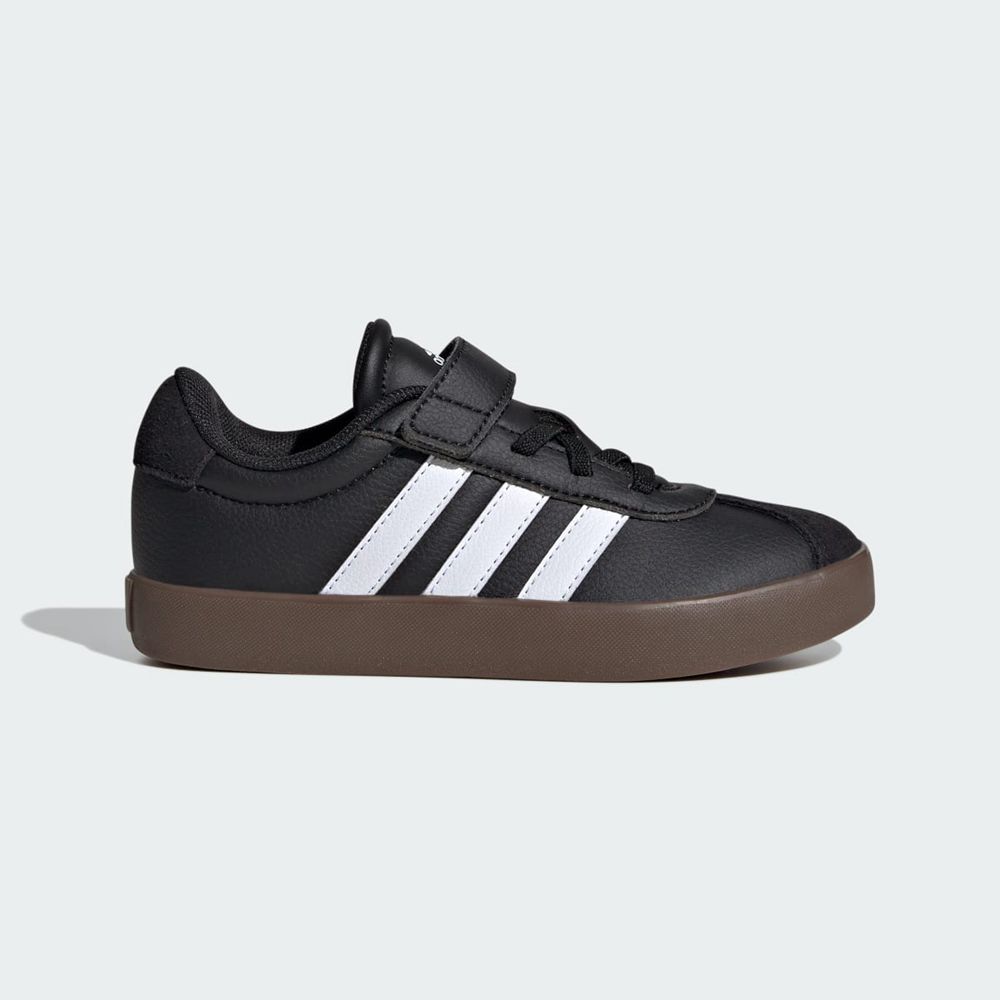 Chaussure Adidas Vl Court 3.0 Noir Blanche Enfant | IKH-12925761