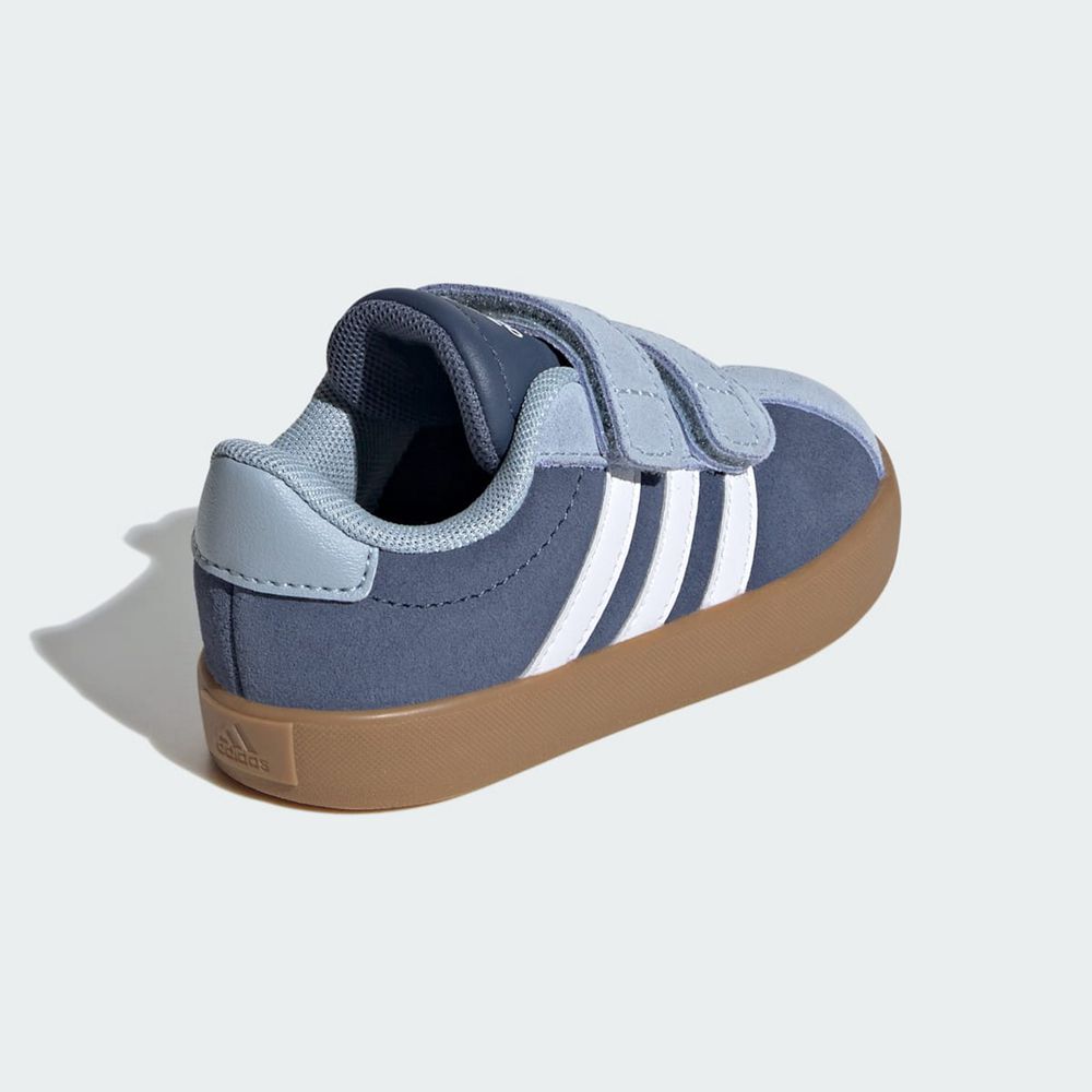 Chaussure Adidas Vl Court 3.0 Bleu Marine Blanche Bleu Enfant | TCH-72623060