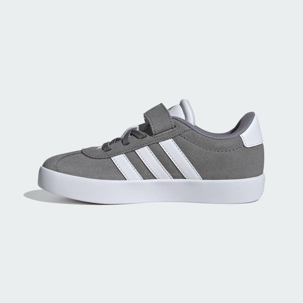 Chaussure Adidas Vl Court 3.0 Grise Blanche Enfant | AAB-90134739