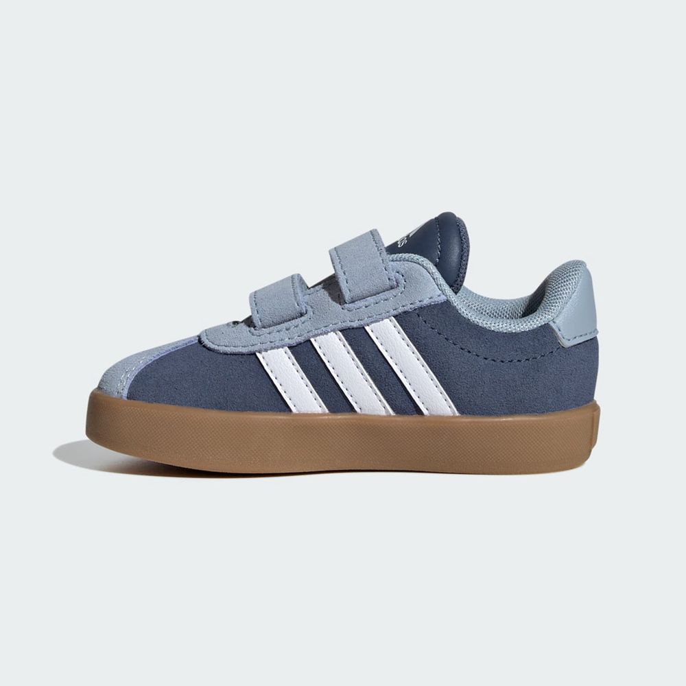 Chaussure Adidas Vl Court 3.0 Bleu Marine Blanche Bleu Enfant | TCH-72623060