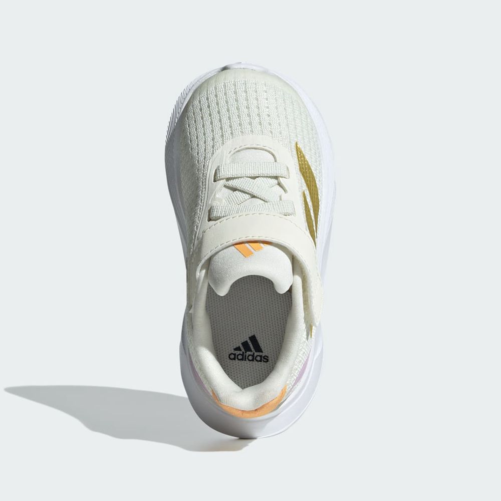 Chaussure Running Adidas Duramo SL Blanche Doré Orange Enfant | KUK-35045767