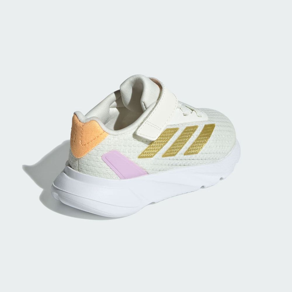 Chaussure Running Adidas Duramo SL Blanche Doré Orange Enfant | KUK-35045767