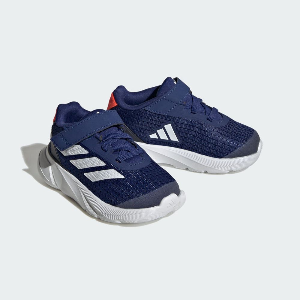 Chaussure Running Adidas Duramo SL Bleu Blanche Rouge Enfant | YGI-95175220