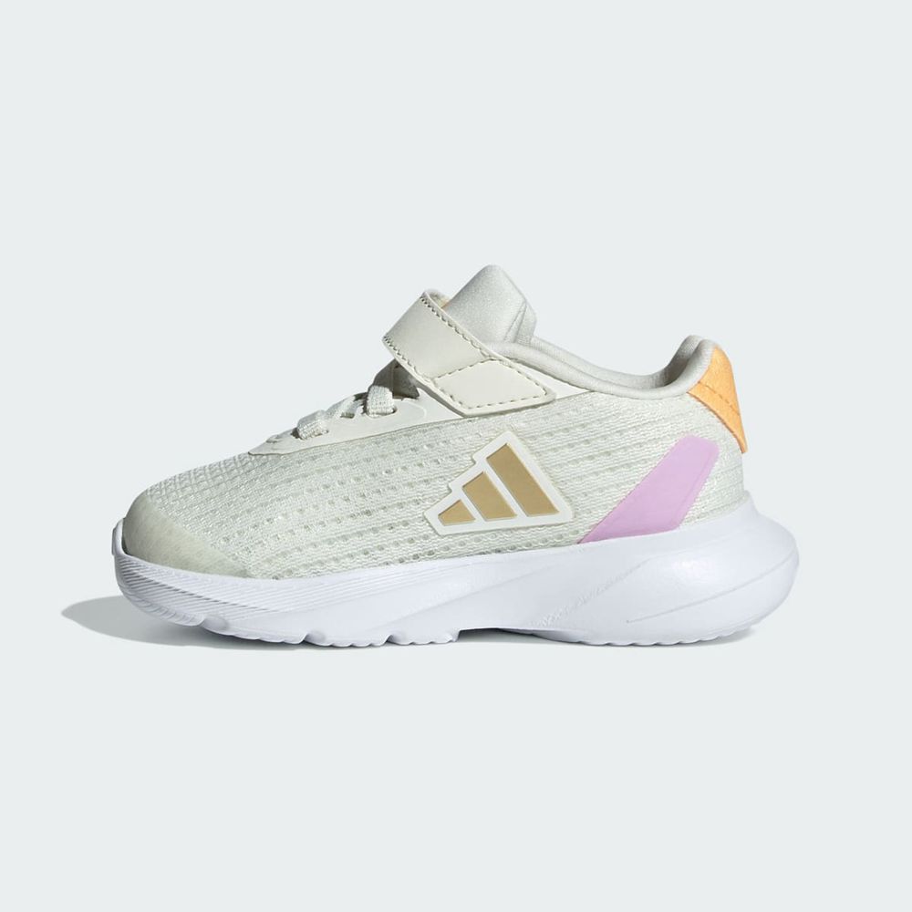 Chaussure Running Adidas Duramo SL Blanche Doré Orange Enfant | KUK-35045767