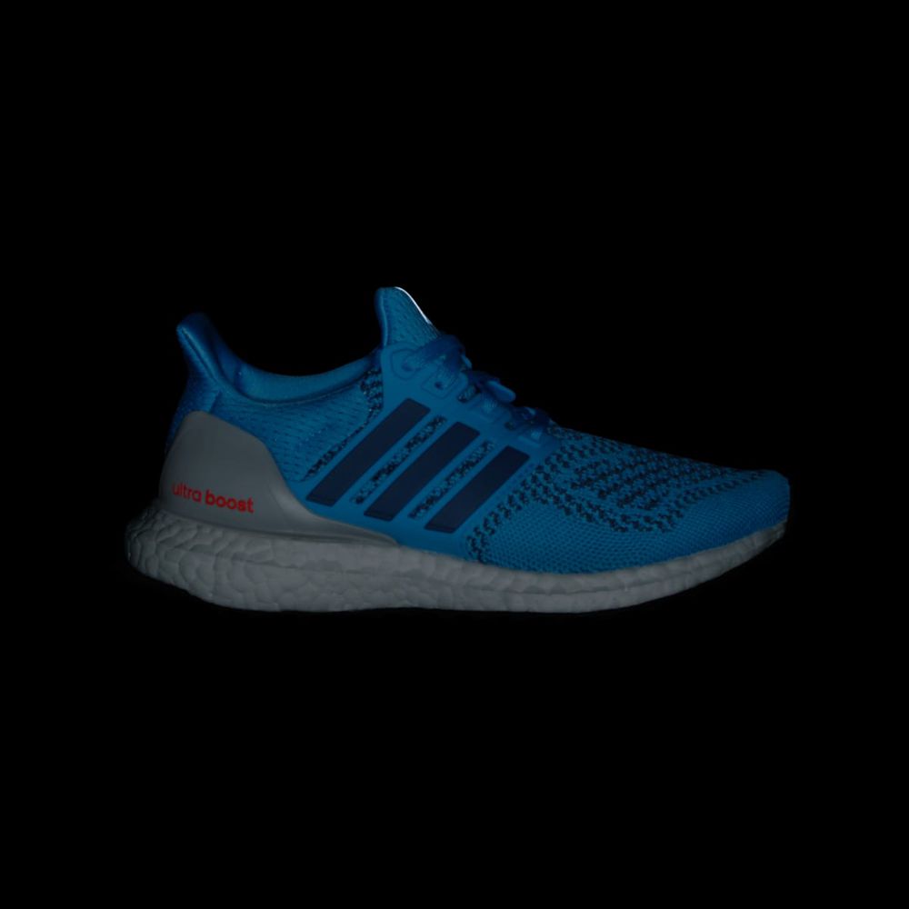 Chaussure Running Adidas Ultraboost 1.0 Bleu Grise Rouge Enfant | NIT-49206631