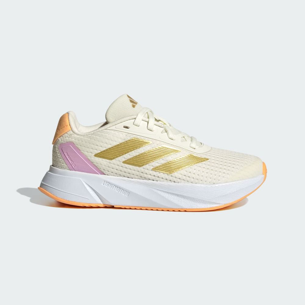 Chaussure Running Adidas Duramo SL Blanche Doré Orange Enfant | NGF-85950506