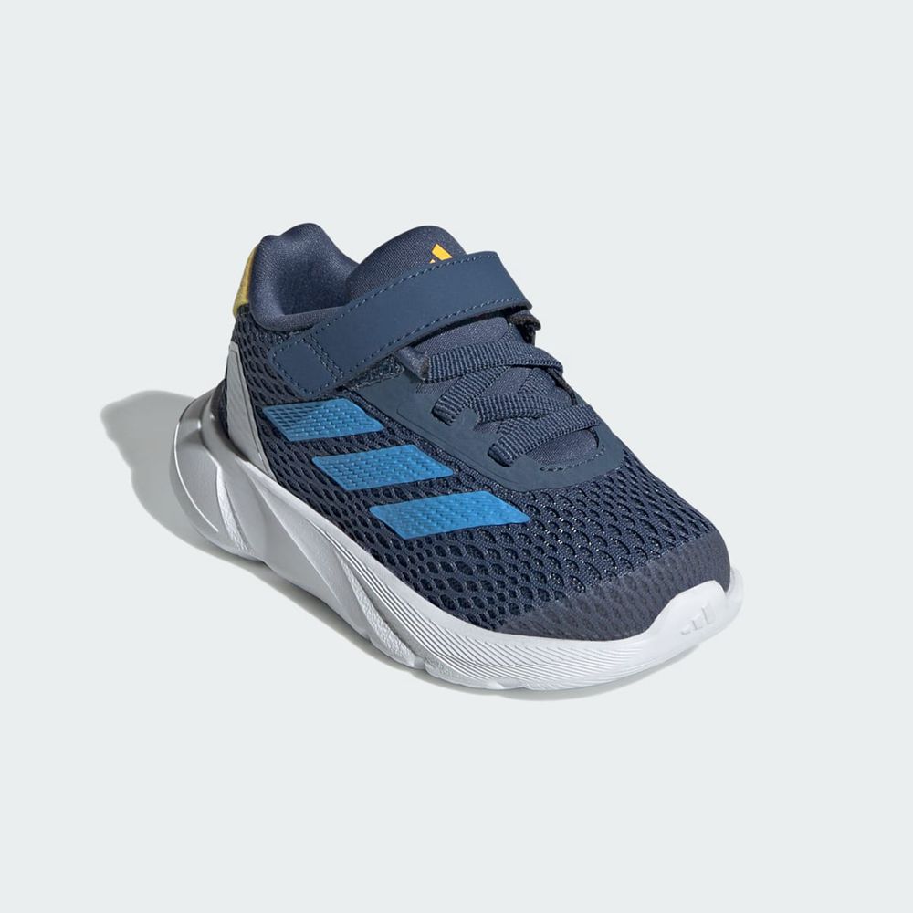 Chaussure Running Adidas Duramo SL Bleu Marine Bleu Jaune Enfant | LWW-13051728