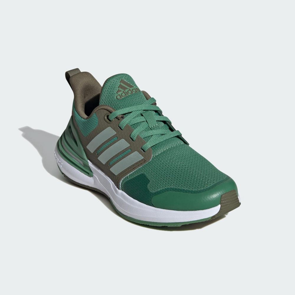 Chaussure Running Adidas Rapidasport Bounce Lace Vert Vert Olive Enfant | ZAQ-08989767